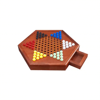 Деревянные китайские шашки СhiСheckers-2